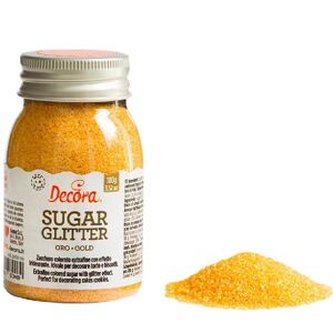 Cukrárske zdobenie Cukrový piesok zlatý 100 g