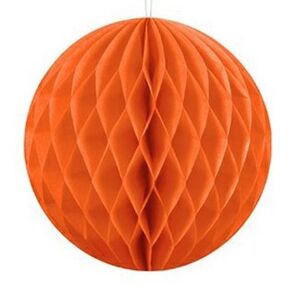 GUĽA papierová dekoračná oranžová 30 cm