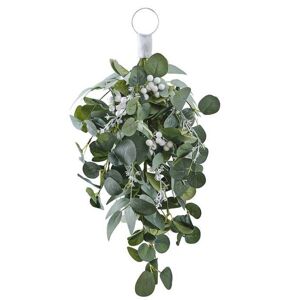 Dekorácia na dvere Eucalyptus a bobule 50 cm