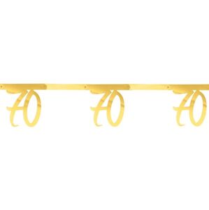 GIRLANDA "70"  zlatá 2,5m