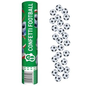 KONFETY vystreľovacie Futbalové lopty 30cm