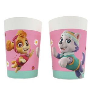 Téglik plastový opakovane použiteľný Labková patrola Pink 230 ml 2 ks