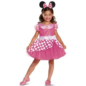 Kostým detský Minnie Mouse Deluxe veľ. S (5 - 6 rokov)