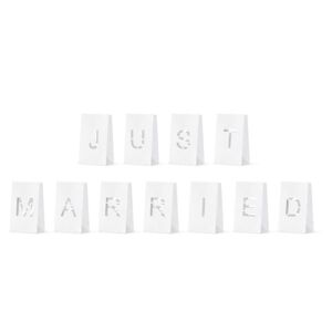LAMPIÓNY Just Married 11ks