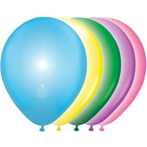 LED Balóniky mix farieb 25 cm 5 ks