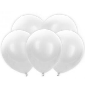 LED Balóniky 30 cm biele