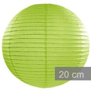 Lampión guľatý 20cm zelené jablko