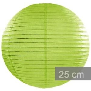 Lampión guľatý 25cm zelené jablko