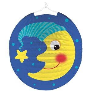 Lampión okrúhly Mesiac s klobúčikom 25 cm