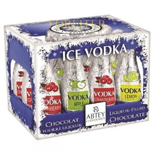 Likérové čokoládové fľaštičky Abtey Ice Vodka 108 g