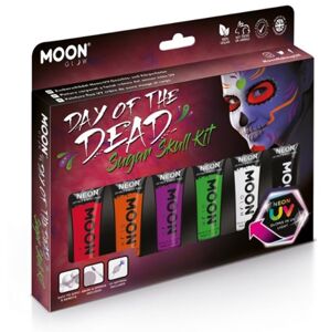 MAKE-UP farby Neon UV Sugar Skull Kit