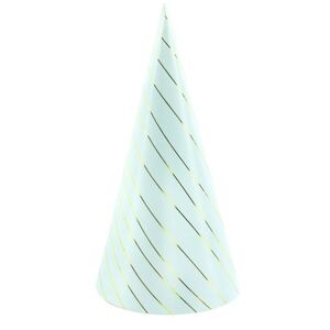 PARTY ČAPICE svetlo modré 21cm 6ks
