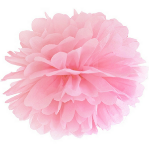 PomPom 35 cm svetlo ružový