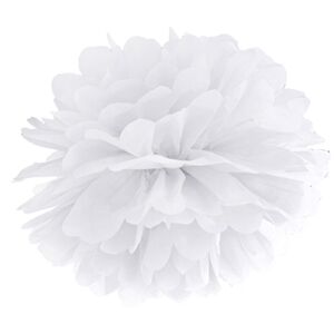 Pom pom 35cm biely