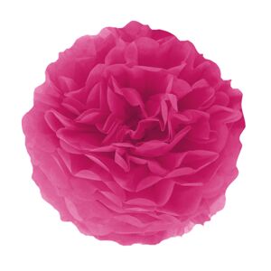 Pom pom tmavo ružový 15 cm