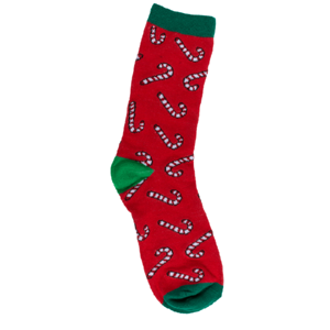Ponožky Vianočné paličky jedna veľkosť