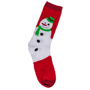 Ponožky Vianočné Snehuliak jedna veľkosť