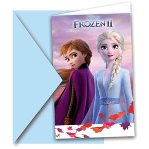 POZVÁNKY Frozen 2 6ks