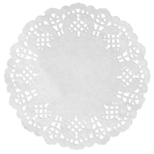 Prestieranie na stôl čipkované biele 10ks