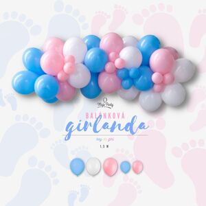 Set girlanda Boy or Girl 1,5 m