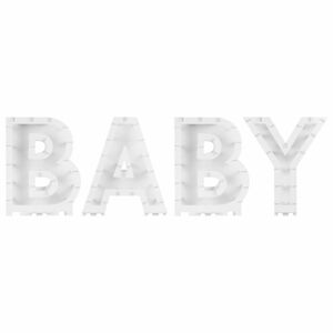 Stojan na balónikovú mozaiku „Baby“ DIY, 80 cm