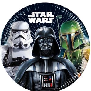 Tanieriky papierové Star Wars Galaxy 19,5 cm (8 ks)