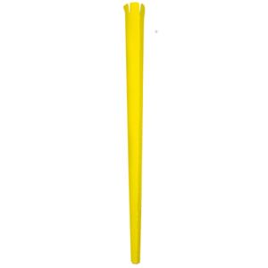 PALIČKY na balóniky ECO papierové žlté 40cm 25ks