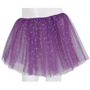 Tutu sukne Hviezdy fialová 30 cm