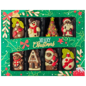 Tvarovaná čokoláda Merry Christmas 80 g