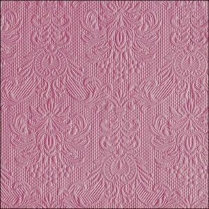 Servítky antik ružové Elegance 33 x 33 cm