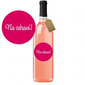 Darčekové víno Zweigeltrebe ružové - "Na zdraví"