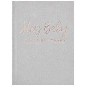 Spomienková kniha Hey Baby sivá 1. rok