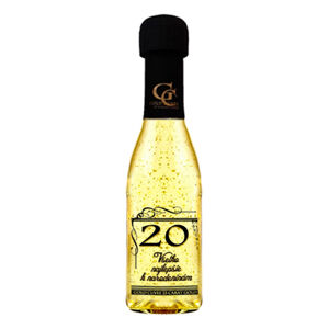 Gold Cuvee šumivé so zlatom 0,2 l Narodeniny 20